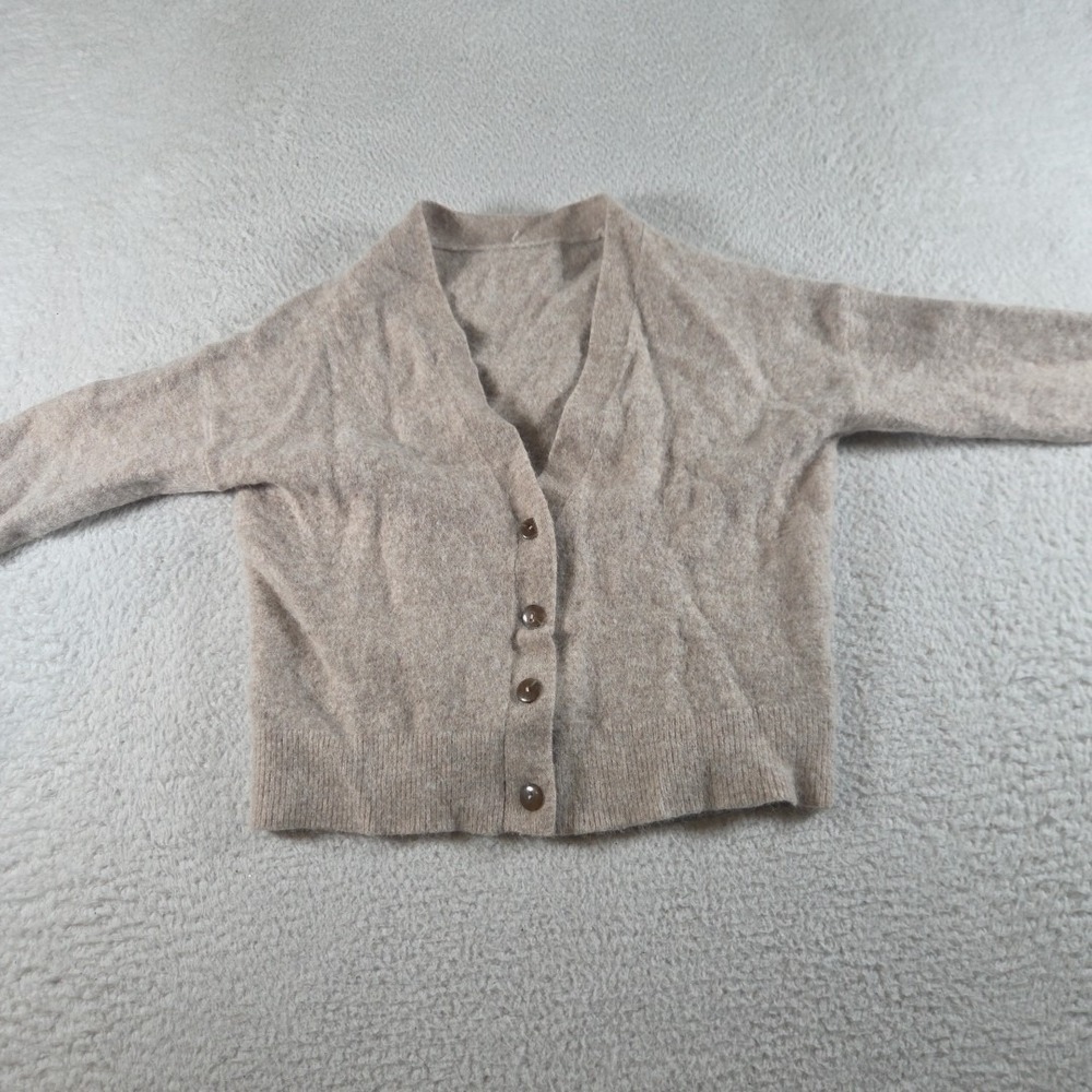 Lululemon Womens Alpaca Wool-Blend Cardigan Sweater Size Medium Button Up - Picture 2 of 9